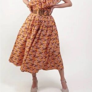 Anthropologie colorful skirt